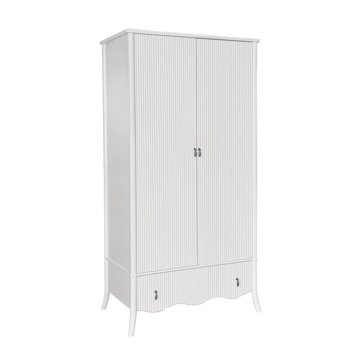 Violet 2 Door Wardrobe White