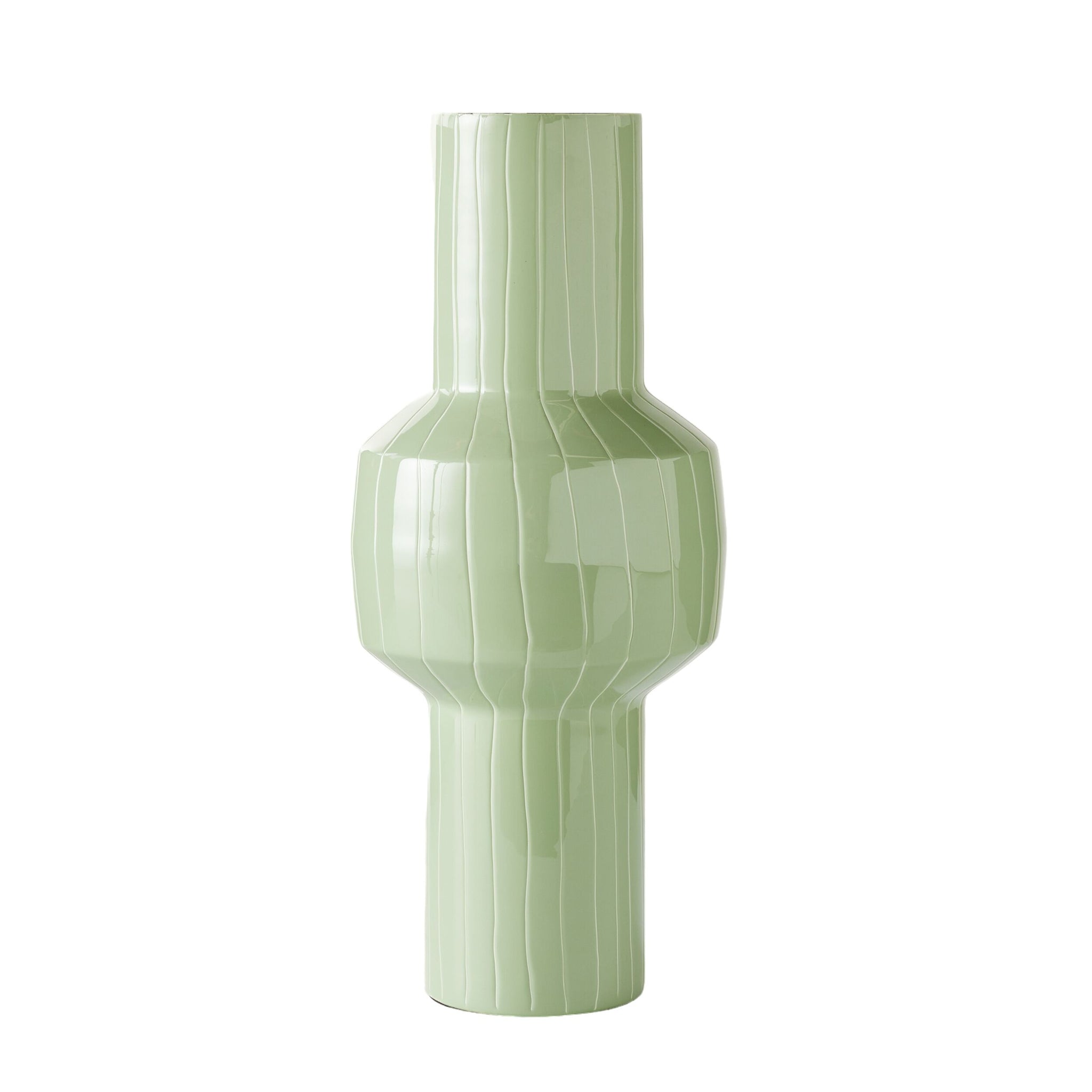 Sarra Vase Laurel Green 19x19x41cm