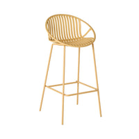 Ebony Bar Stool Light Turmeric