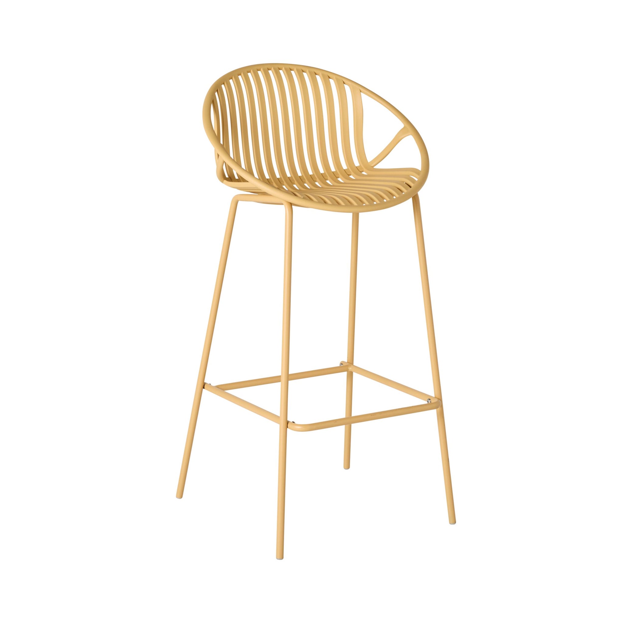 Ebony Bar Stool Light Turmeric