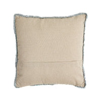 Tansy Handblocked Navy Square Cushion 40x40cm