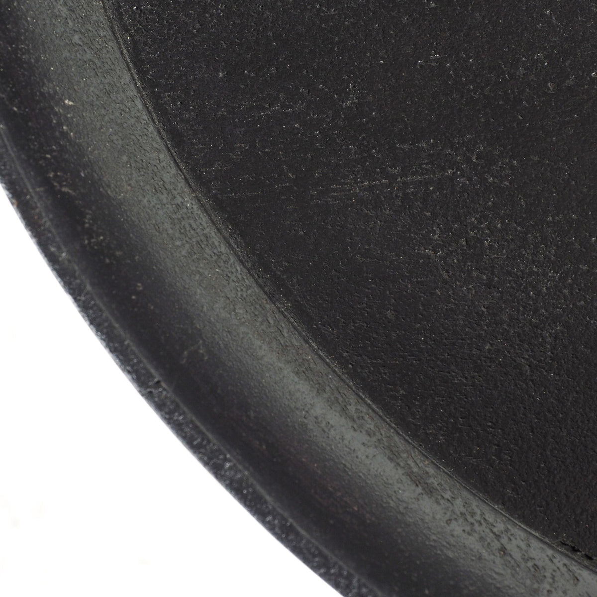 Luna Round Side Table Black