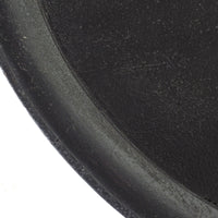 Luna Round Side Table Black