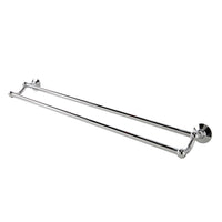 Oxford Double Towel Rail 900mm Chrome