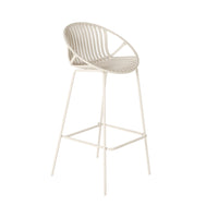 Ebony Bar Stool Taupe