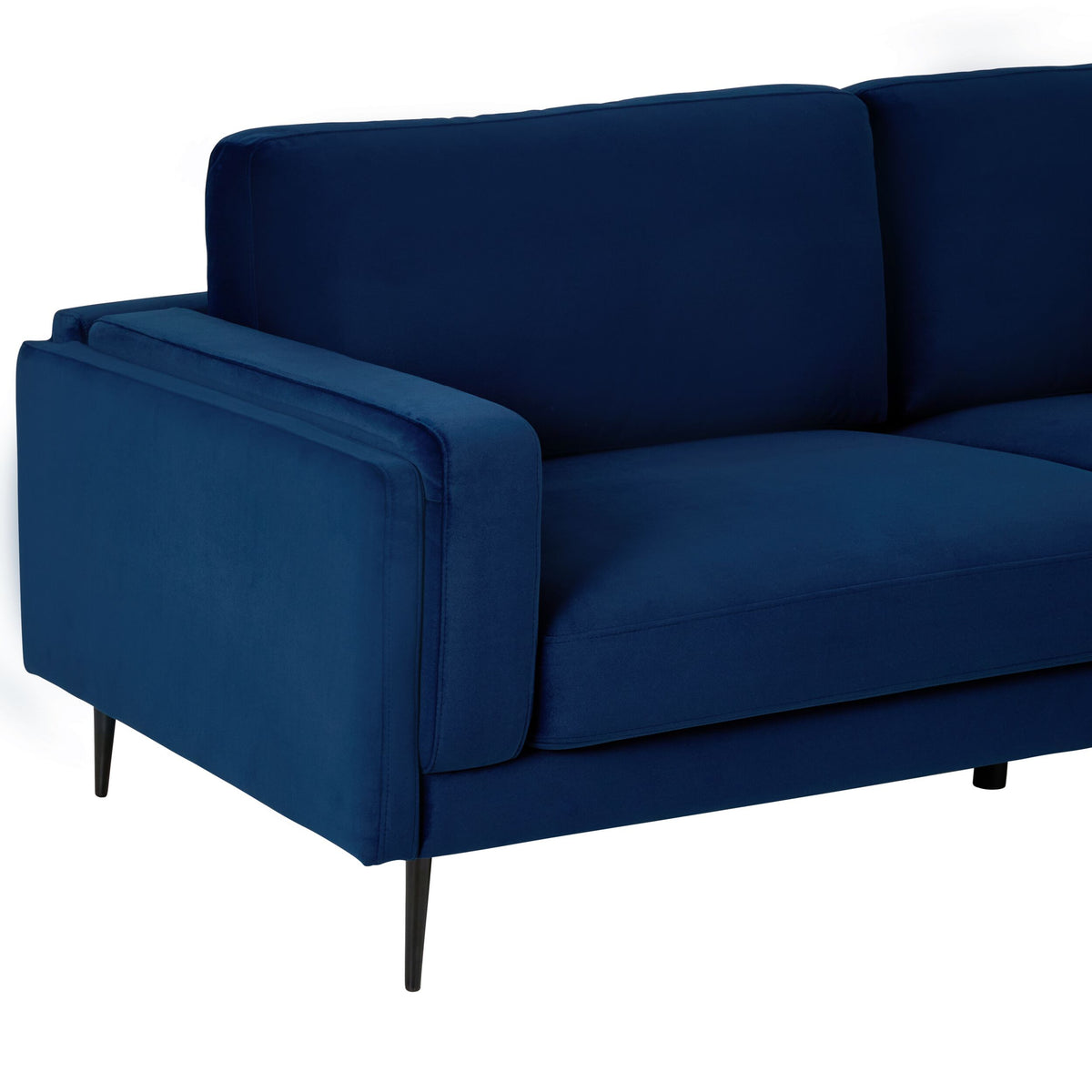 Irvine 3 Seater Sofa Velvet Indigo