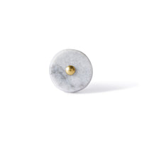 Ara Grey Pin Detail Round Knob 4cm