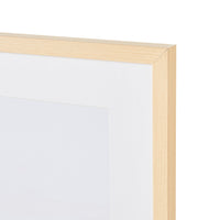 Breaking Waves Framed Glass Print 70x105cm