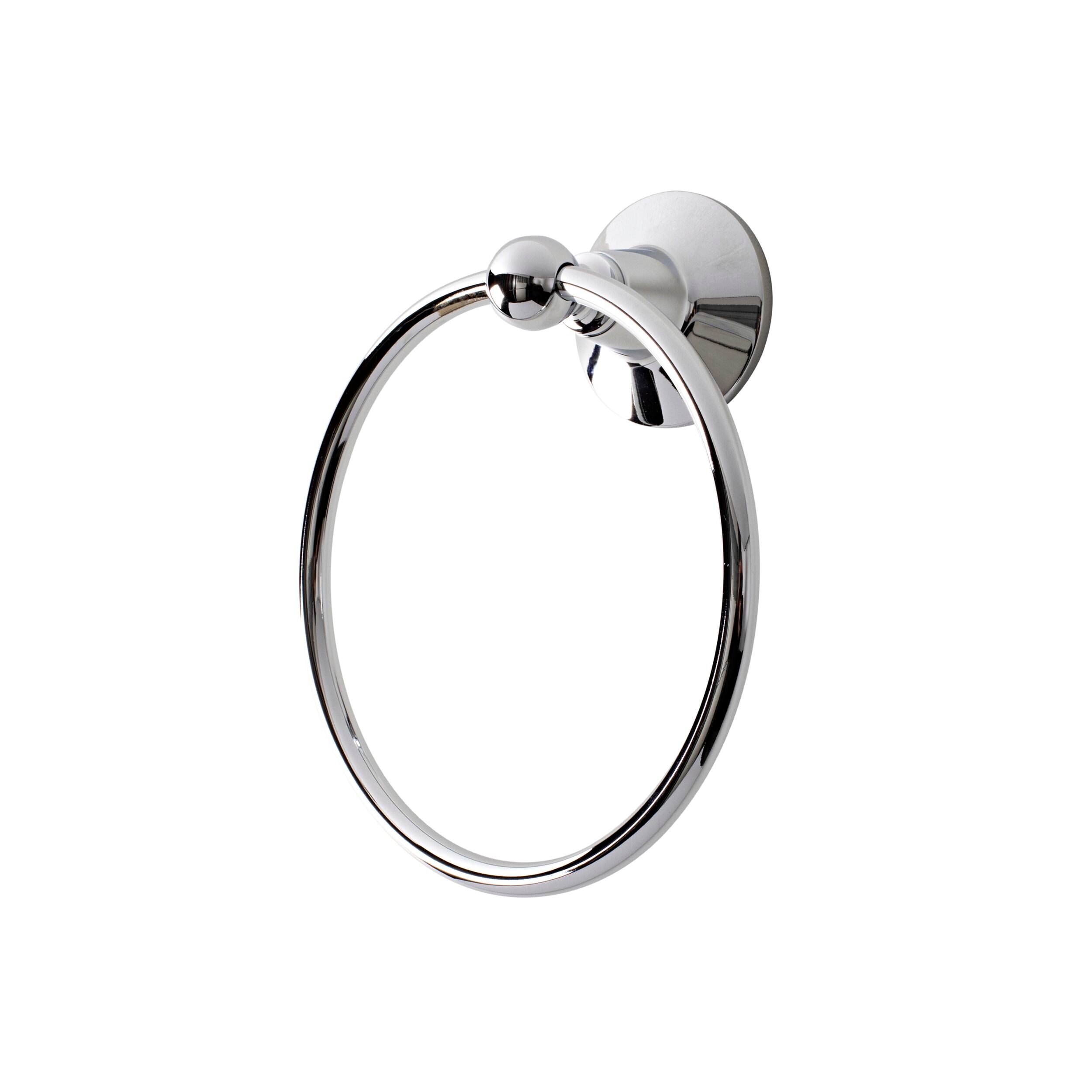 Oxford Guest Towel Ring Chrome