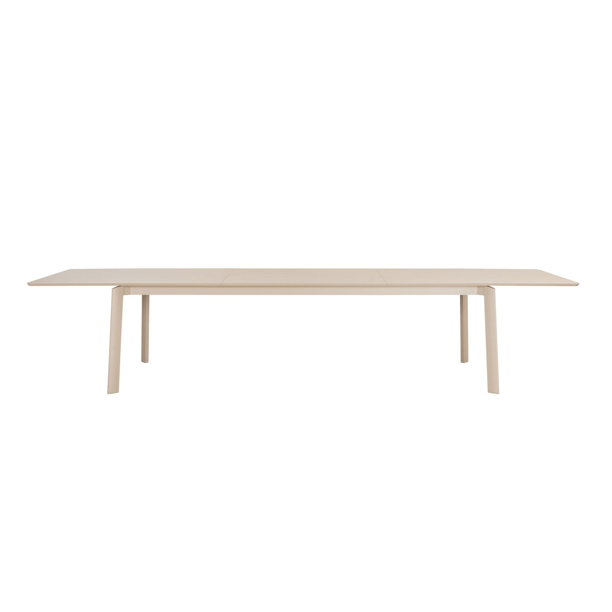 Santana Aluminium Dining Table 260cm (Extends to 370cm) Taupe