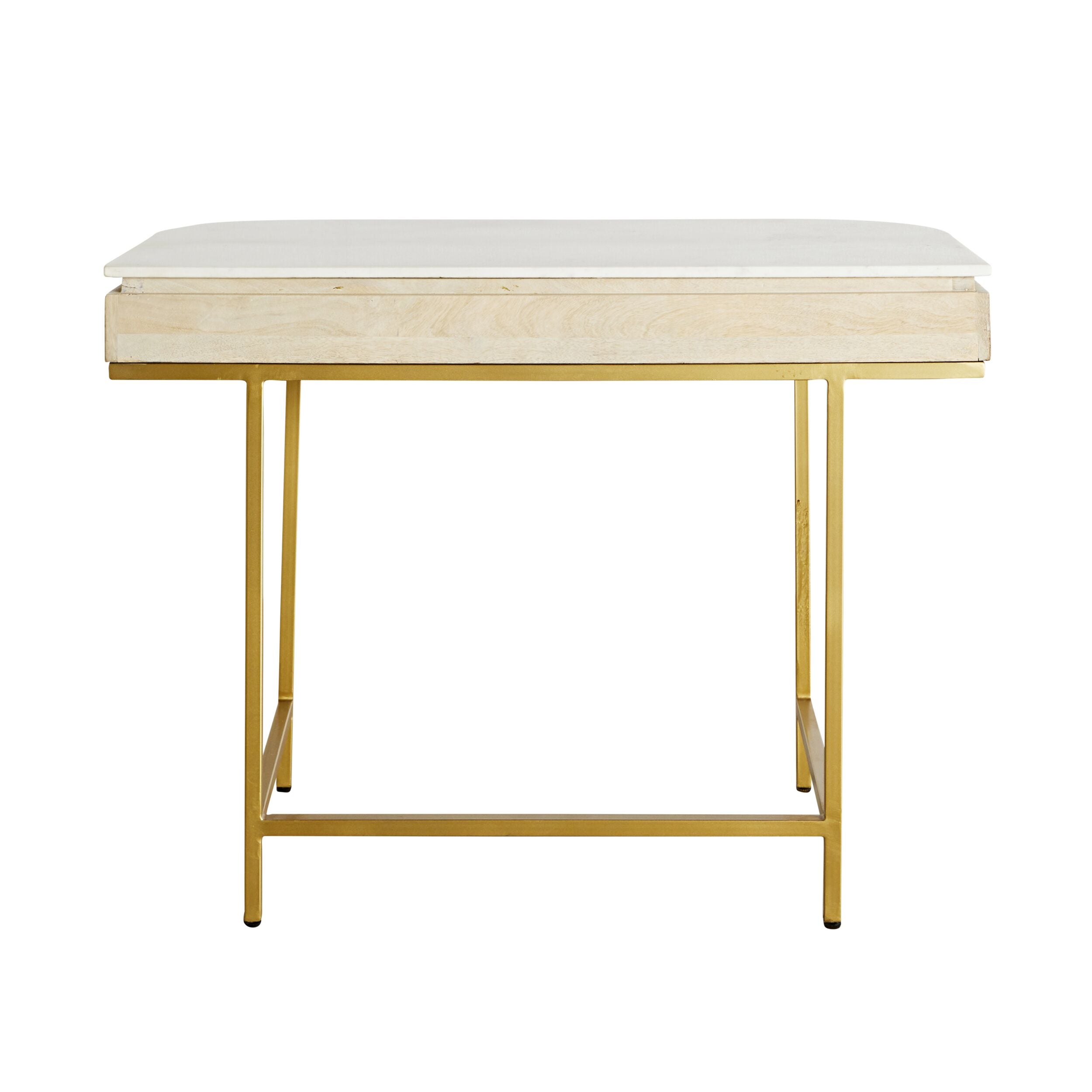 Deva Desk with Marble Top