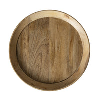 Luna Round Side Table Natural
