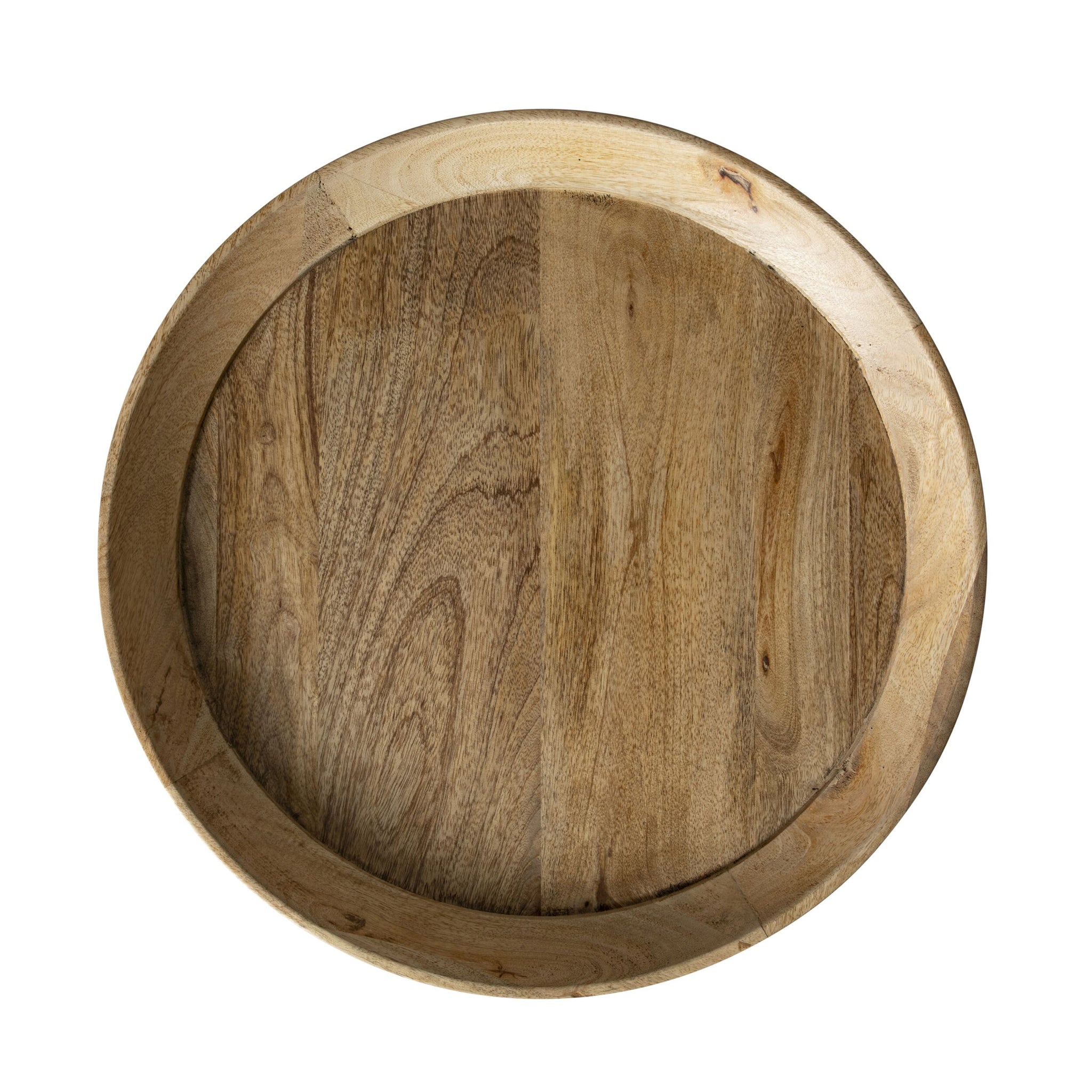 Luna Round Side Table Natural