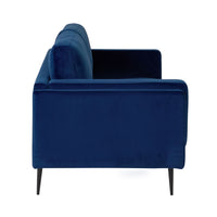 Irvine 2.5 Seater Sofa Velvet Indigo