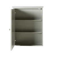 Liam Vanity Mirror Cabinet Evergreen Fog 610x762mm