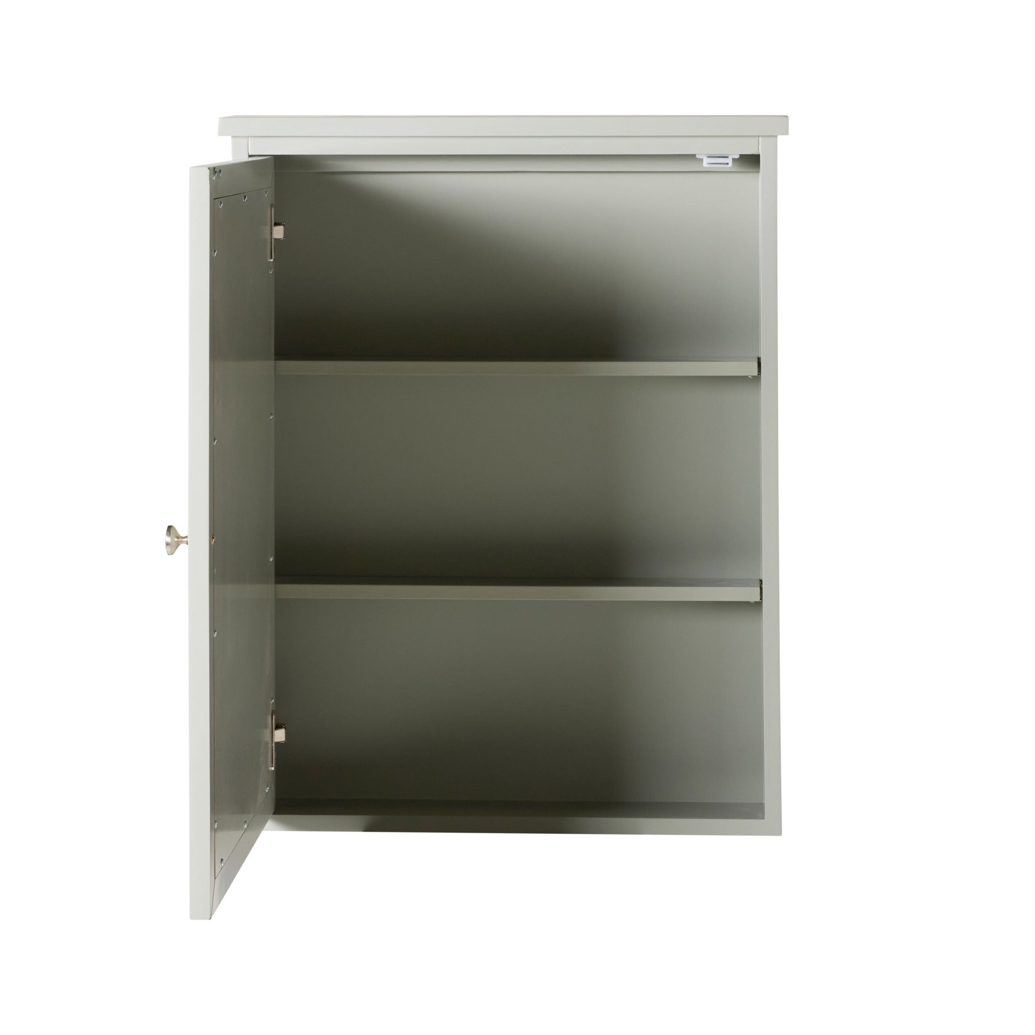 Liam Vanity Mirror Cabinet Evergreen Fog 610x762mm