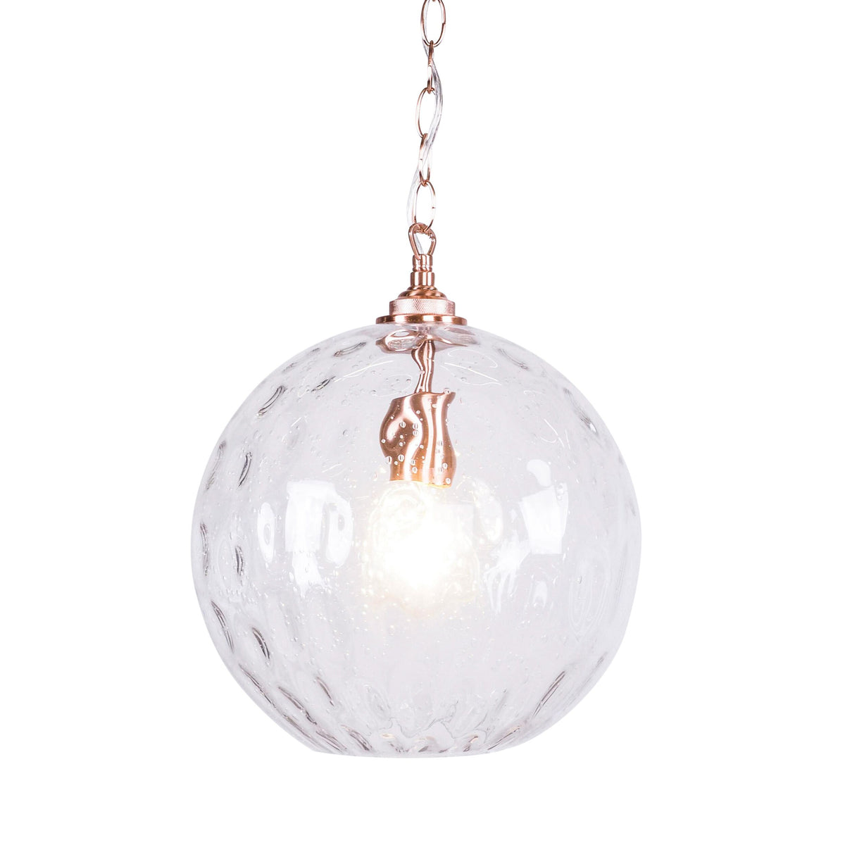 Bubble Glass Pendant 31cm