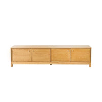 Avalon 4 Door Entertainment Unit Light Oak
