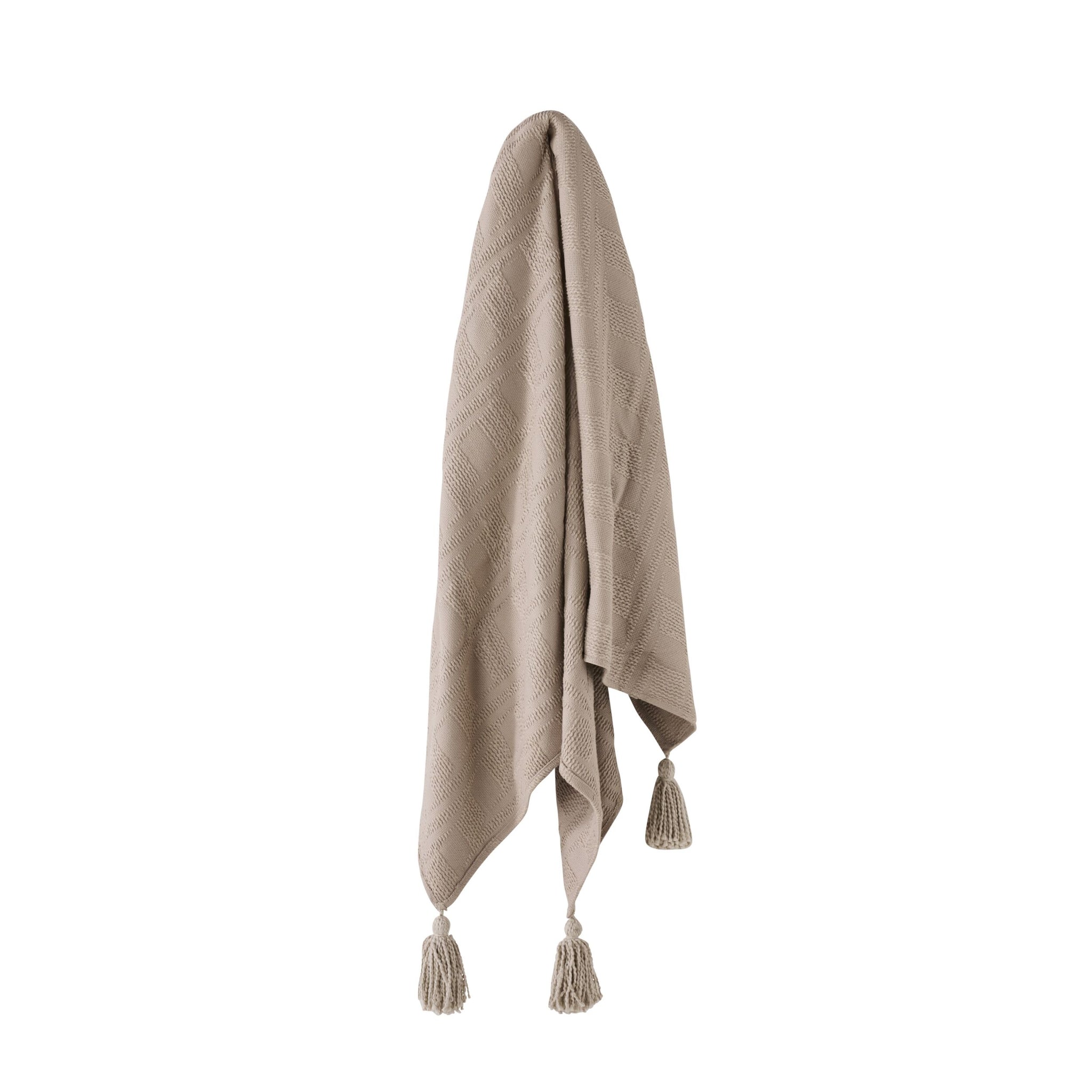 Tahlia Textured Throw Grey 130x170 cm