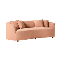 Alessa 3 Seater Sofa Luna Powder Pink