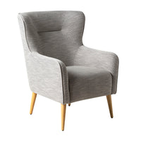 Quinn Armchair Grey Flint