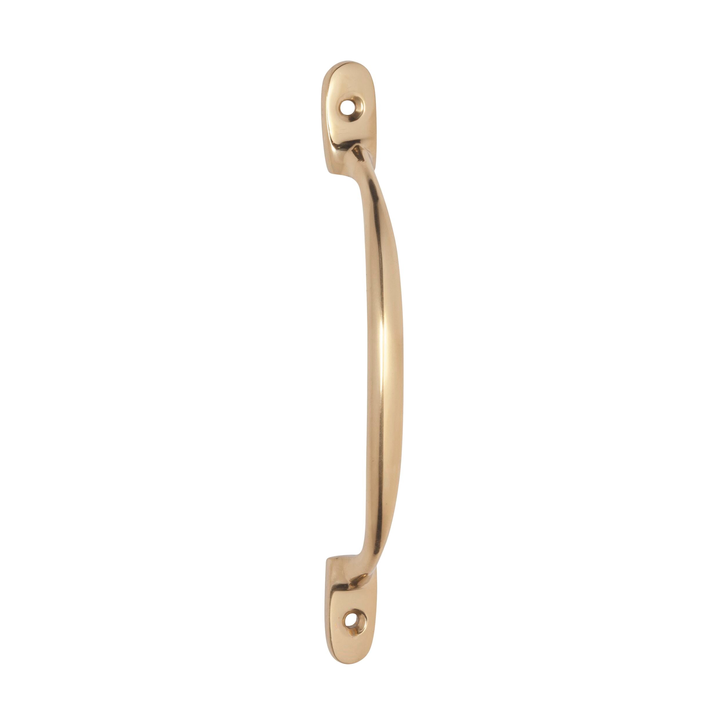 1463 Pull Handle Standard Polished Brass L150xP28mm