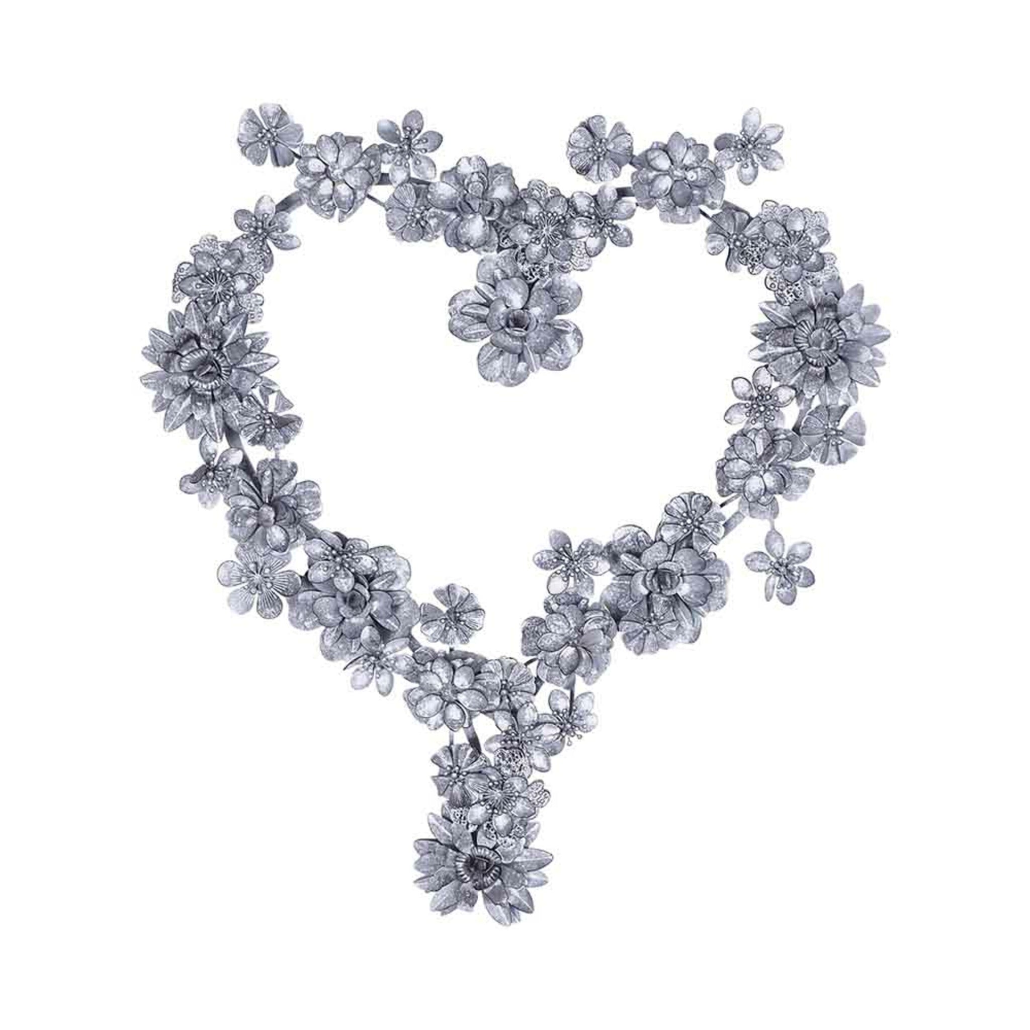 Roselee Heart Decor 47x47x5cm