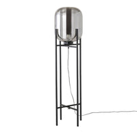 Miller Glass Floor Lamp 143cm