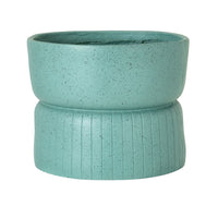 Arc Ribbed Planter Sage 29cm