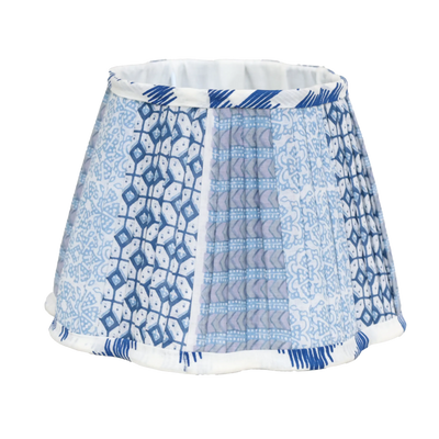 Loni Scallop Tapered Shade Denim Blue 25cm