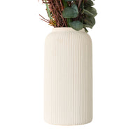 Greenery Arrangement in Ceramic Vase