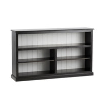 Armand Lowline Bookcase 90 x 155cm Black