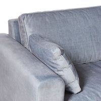 Portsea 3 Seater Sofa Storm Aura Storm