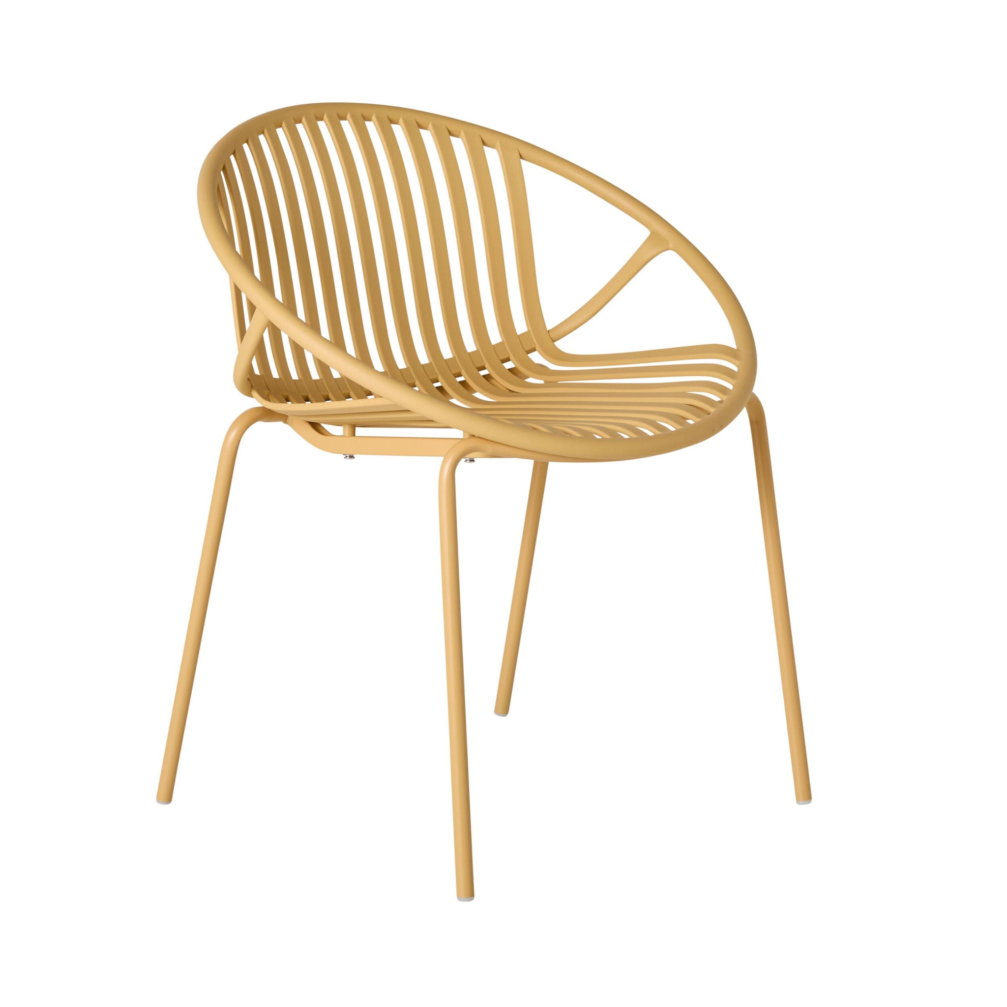 Ebony Dining Chair Light Turmeric