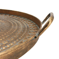 Lira Metal Large Ottoman Tray