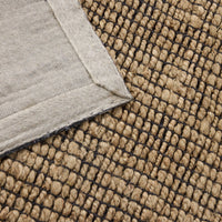 Alhambra Border Jute Runner Walnut 80x300cm