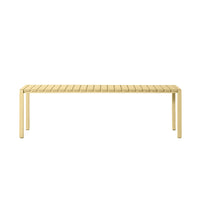 Kace Dining Bench Seat 150cm Butter Yellow