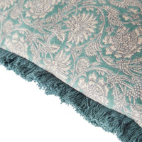 Lulla Green Palm Cushion 60x40cm