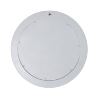 Bone Inlay Round Mirror Grey and White 60cm