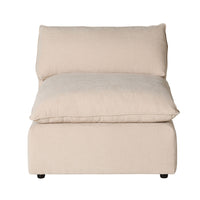 Sora Armless Sofa Ivory