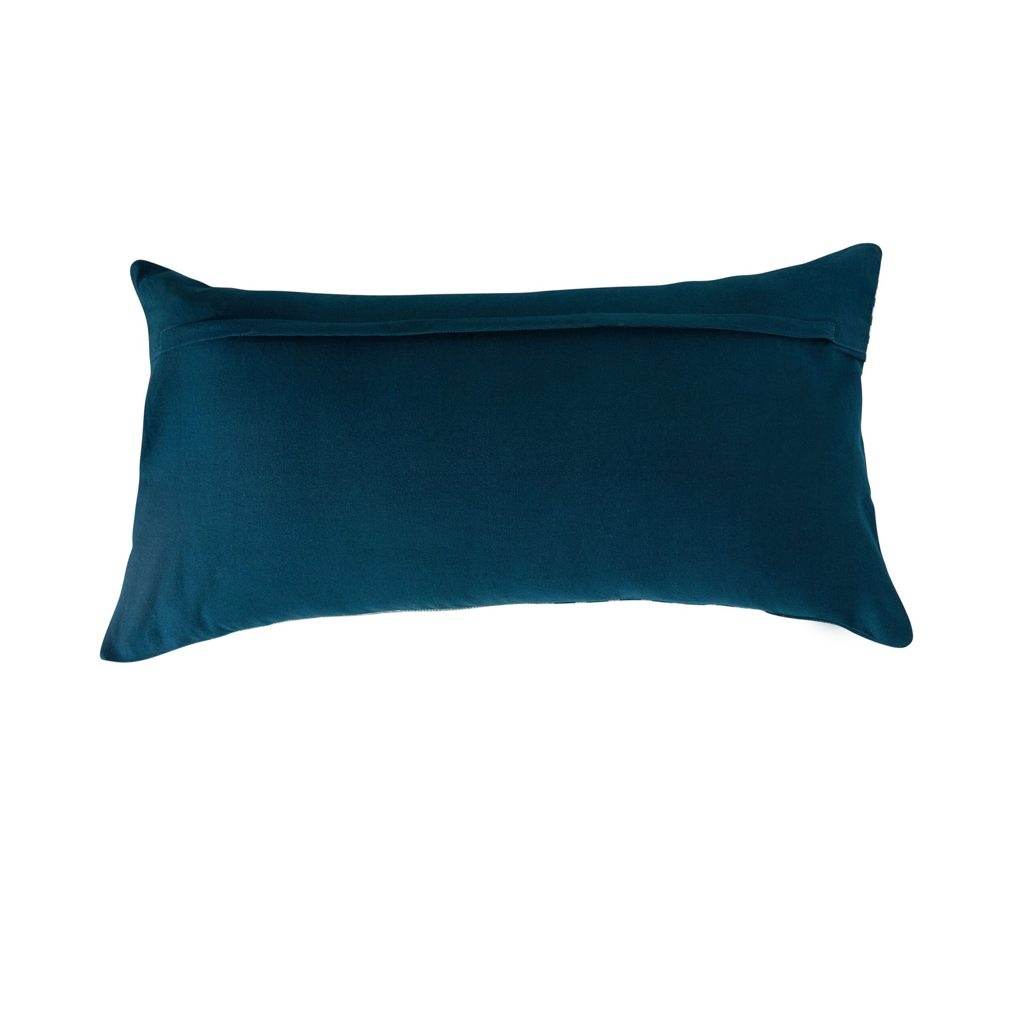 Meridian Mosaic Lumbar Cushion Blue 35x70cm