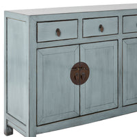 Sansha 4 Door & 4 Drawer Sideboard Dove Grey