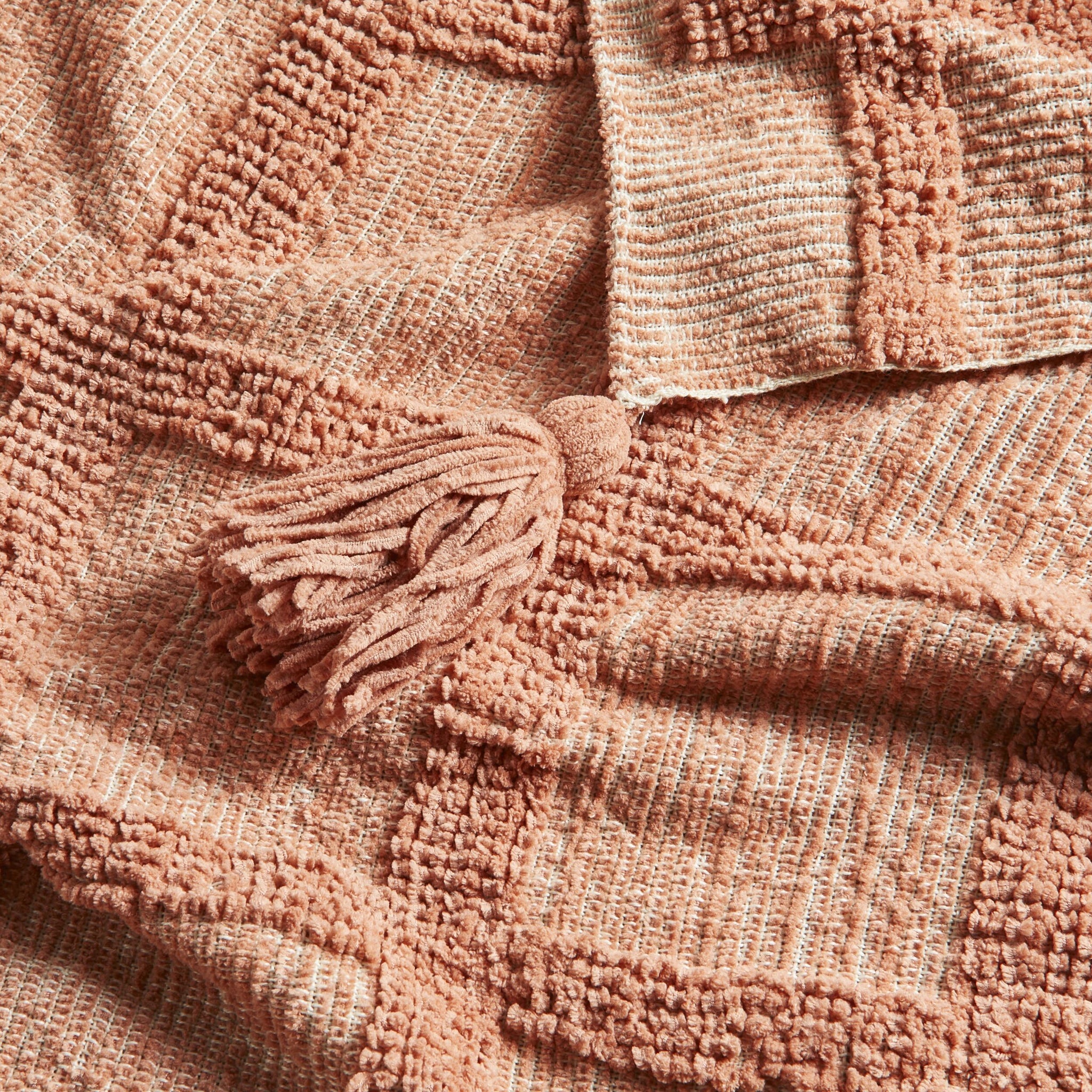 Remy Chenille Throw Clay 130x170cm