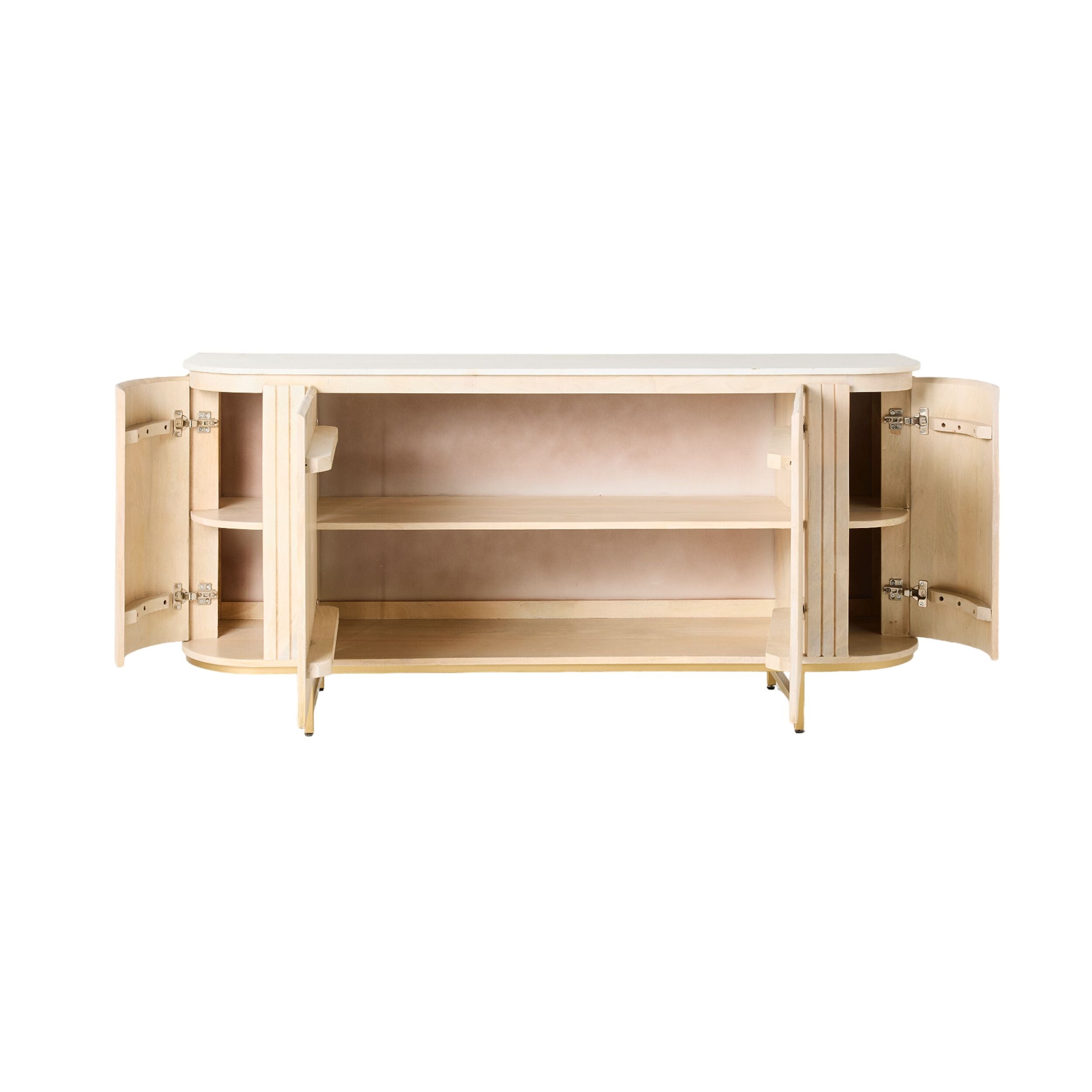 Deva 4 Door Buffet 170 x 80 x 43cm