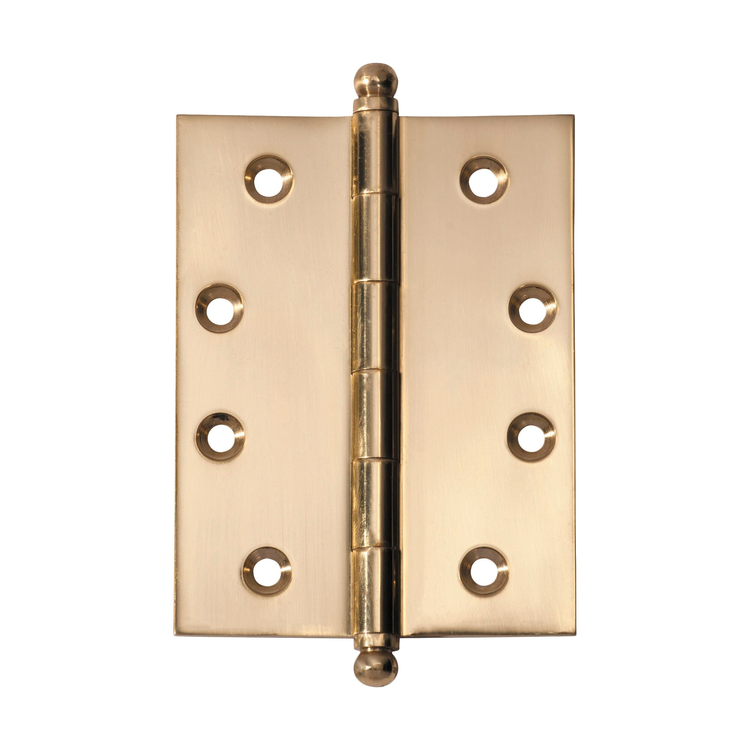 2478 Hinge Loose Pin Polished Brass H100xW75mm