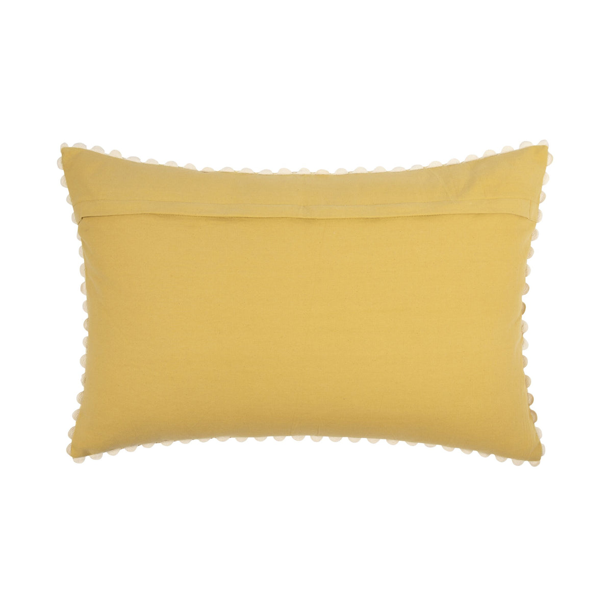 Luma Tile Embroidered Cushion Gold 60x40cm