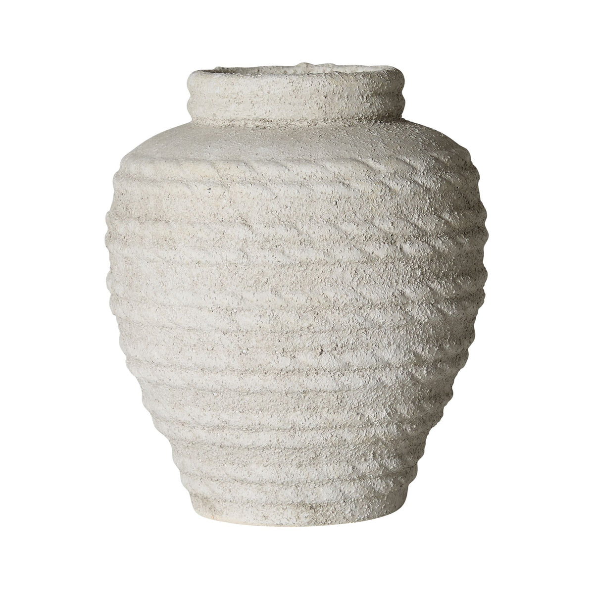 Octavia Rope Detail Ceramic Urn Vase