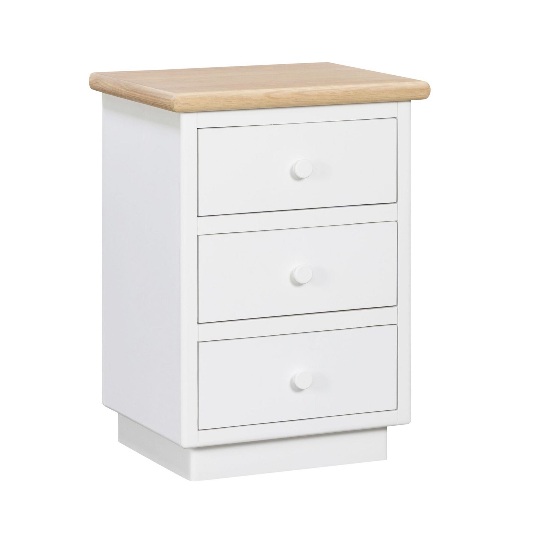 Saige 3 Drawer Bedside Table