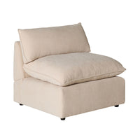 Sora Armless Sofa Ivory