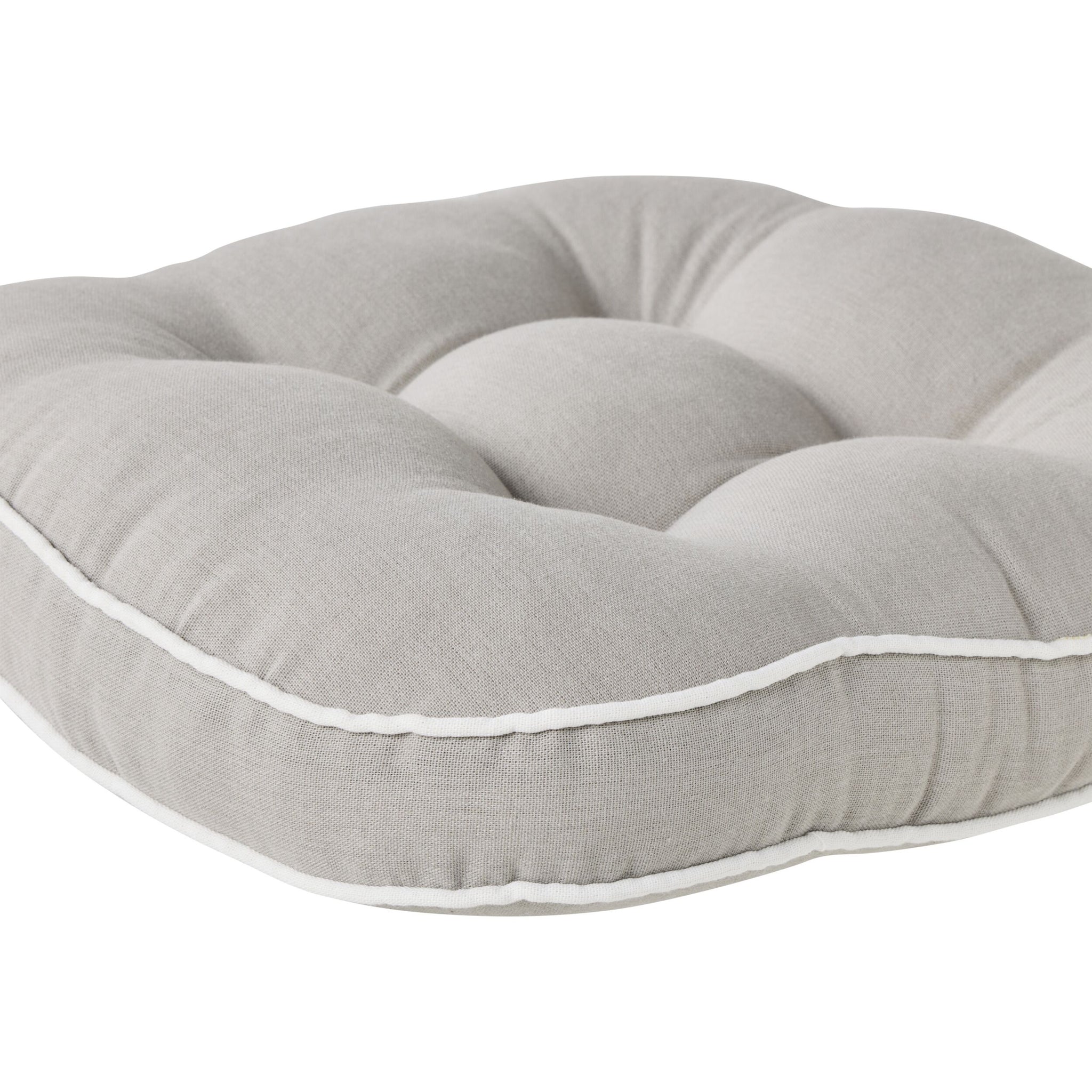 Marais Grey Seat Cushion 41x44x5cm